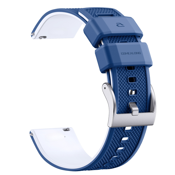 Comealong 18mm DuoWave Watch Strap Compatible With Garmin Venu 2S/3S/4