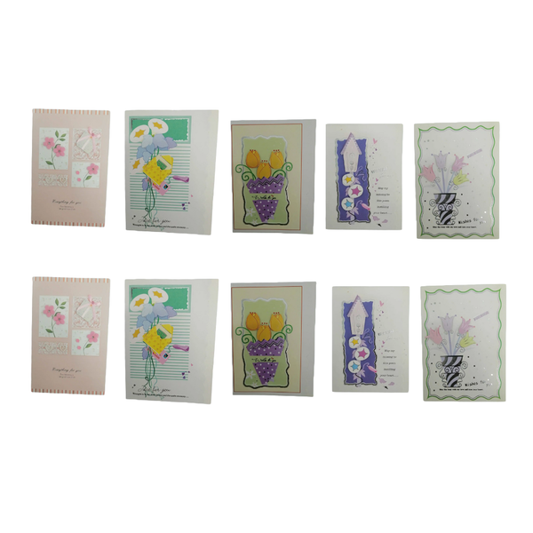 3D Pop Up Greeting Cards - Pack of 10