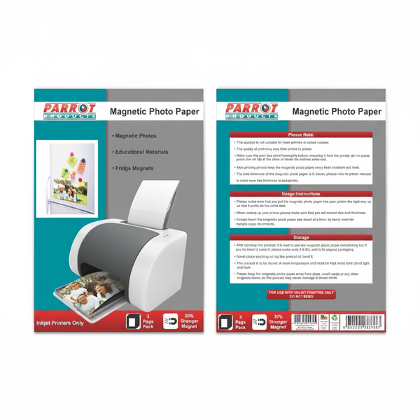 Flexible A4 Magnetic Photo Paper for Printing and Crafting