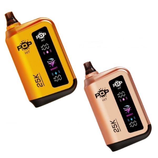 Pop Hits 25000 Puffs Disposable Vape - Mango &amp; Peach (Pack of 2)
