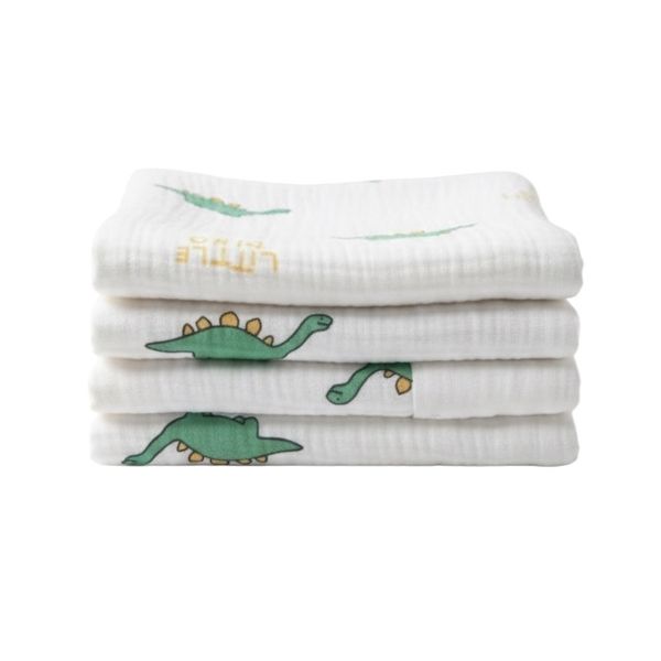 1 x Little Dino Muslin Baby/Toddler Throw L
