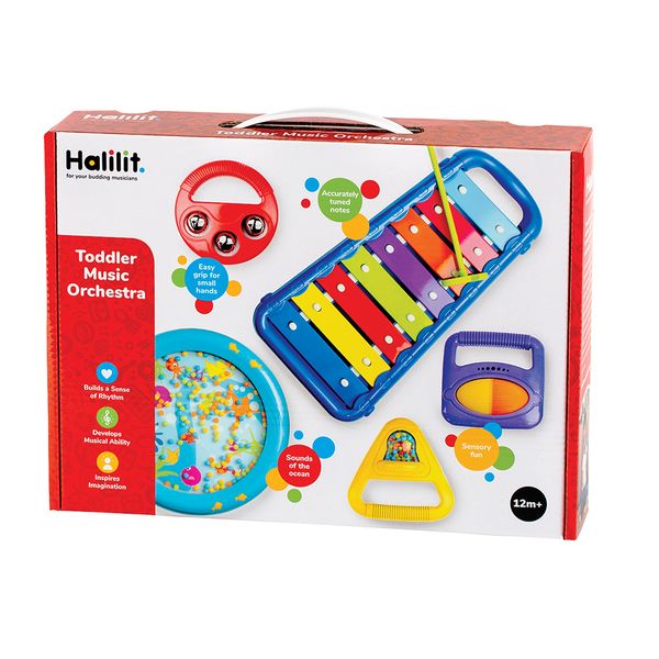 Halilit Toddler Music Orchestra Set: 5 Instruments