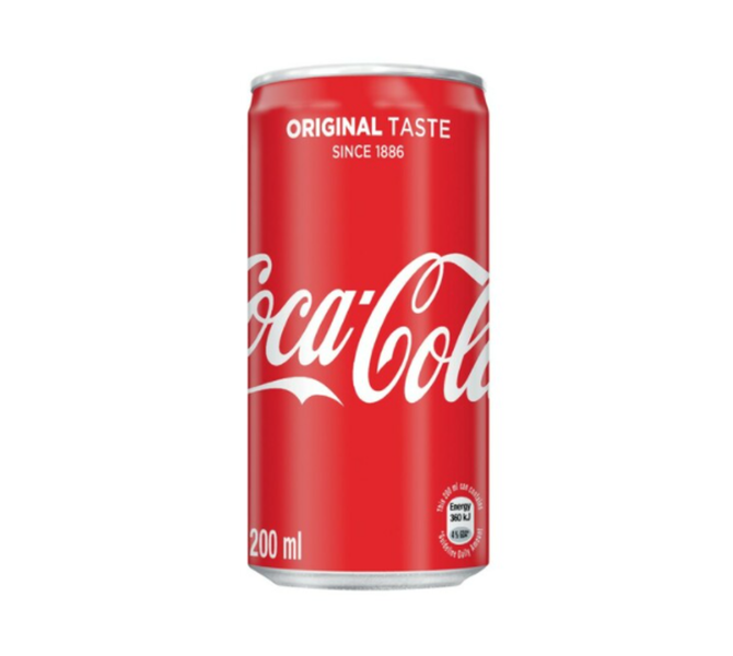 Coca-cola Soft Drink Cans 6 X 200ml