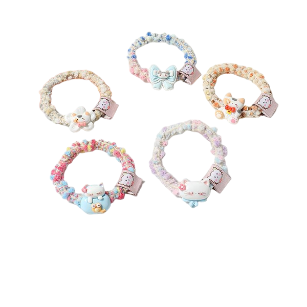 Cute Animal Hair Rope-5Piece