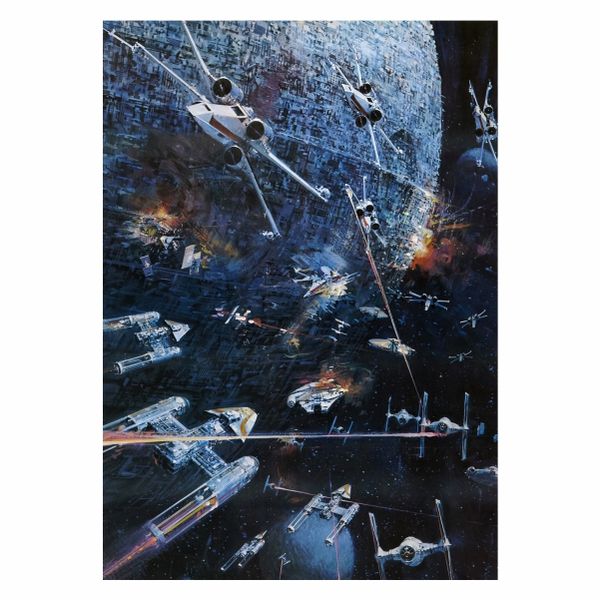 Star Wars into the galaxy - A1 Poster