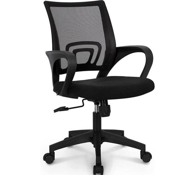 SMTE Ergonomic Computer Desk Chair Mesh Back - Black