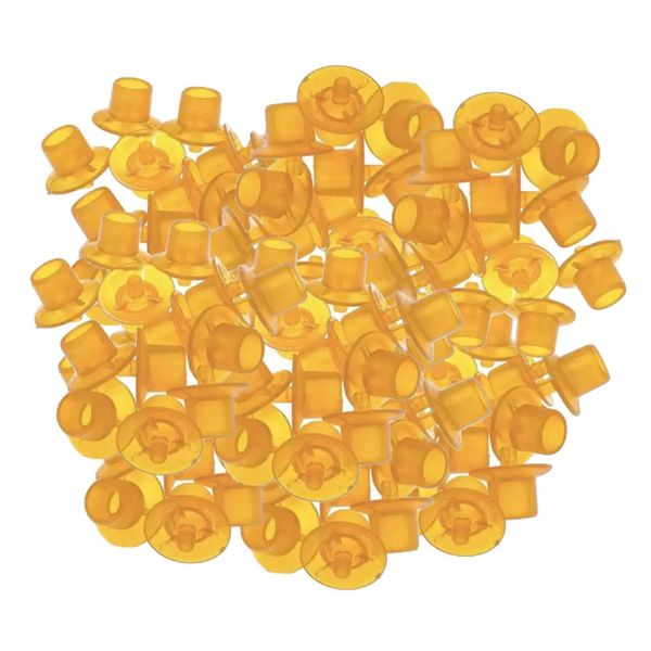 Garden Plastic Beekeeping Rearing Cell Cups 100 Pieces - 1.9cm