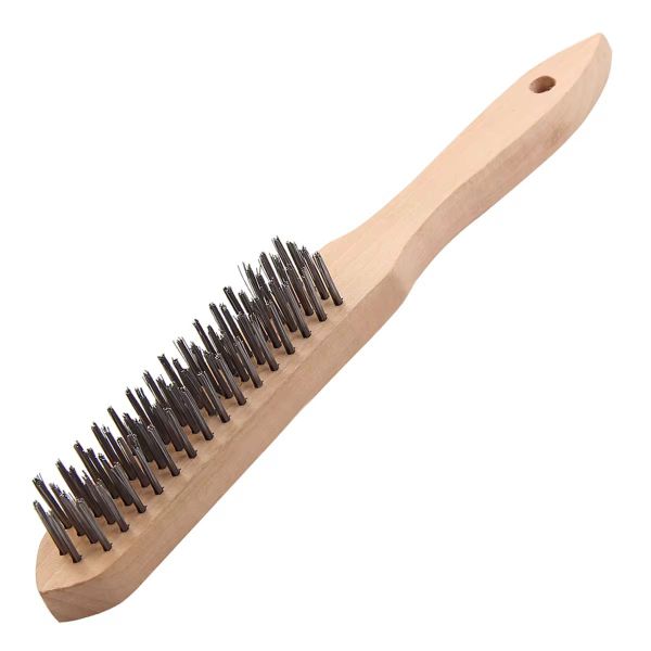 Wooden Handle Hand Steel Wire Cleaning Brush