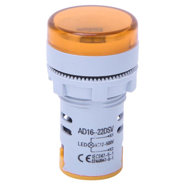 LED Digital Voltmeter AD16-22DS AC 60V-500V Indicator Light for Machinery