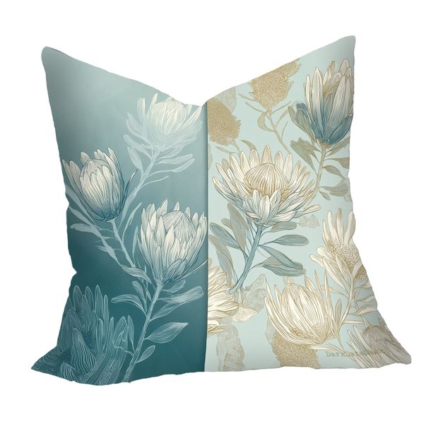 Fynbos Bloom Luxury Scatter Cushion by Wikus Schalkwyk