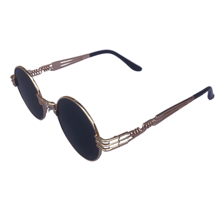 Retro Round Hip Hop Sunglasses