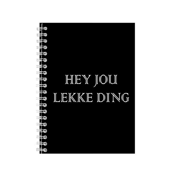 Lekke Ding Notebook Afrikaans Gift Idea Writing Book Notepad Pad 48