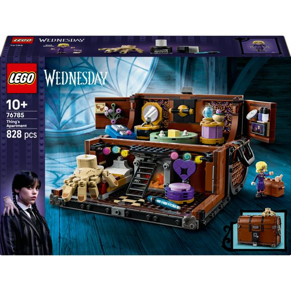 LEGO® Wednesday Thing’s Apartment, Birthday or Halloween Gift Building Set 76785