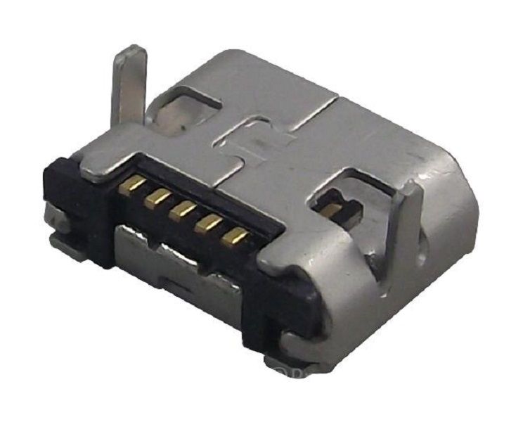Gct (USB3076-30-A) USB Connector, Micro USB Type B, USB 2.0