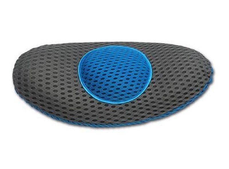 Black Polycotton Sports Memory Foam Standard Pillow