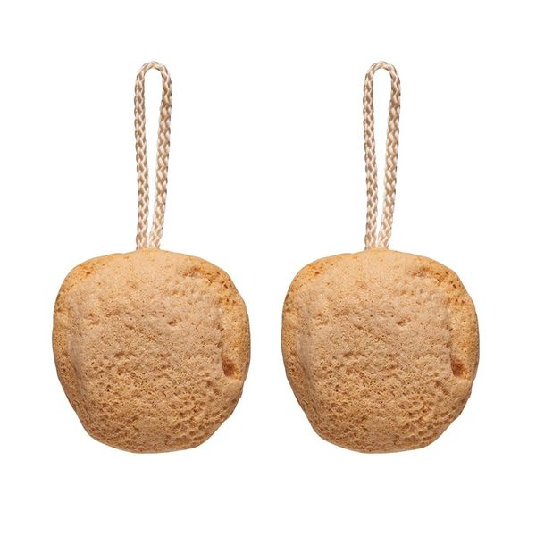 Exfoliating Sponge - Stone Bath Sponge - Professional - 2 Pack