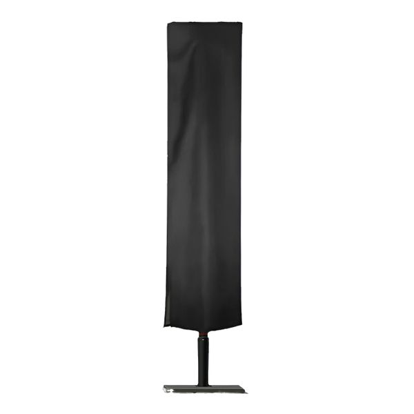Patio Umbrella Protective Cover for Outdoor with Rod- Black