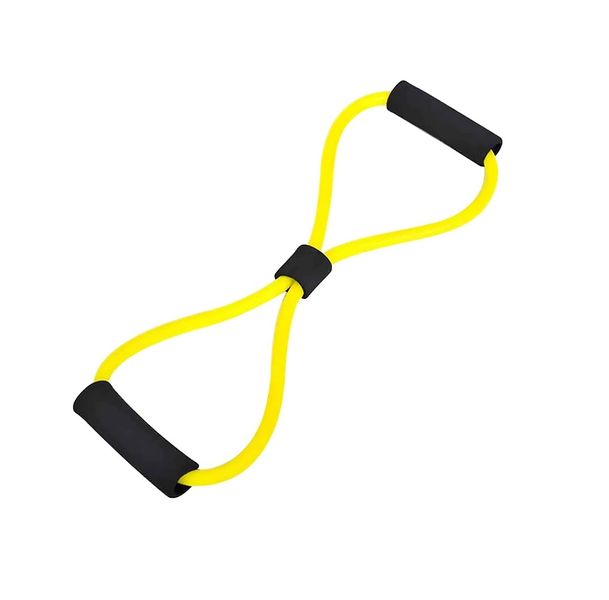 BossUltra All Body Muscle Toner Figure 8Resistance Band With Padded Handles