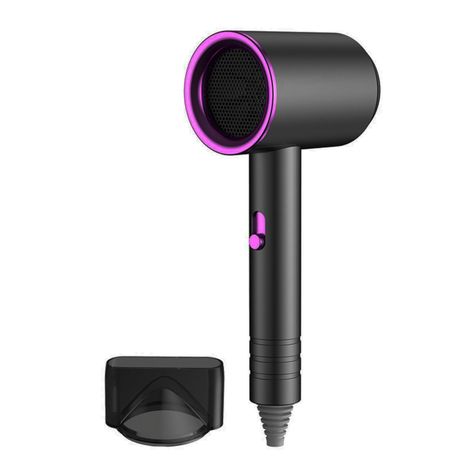 Fast Drying Hairdryer Professional Hair Dryer Hair Care Blow Dryer - 800W