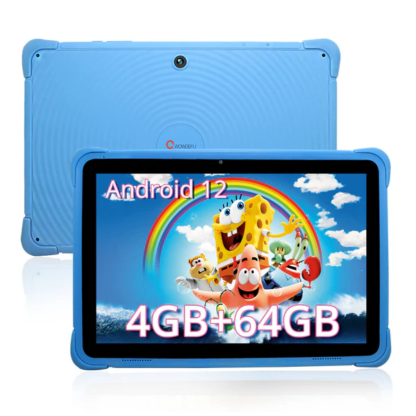 WOWDEFU 10.1 " Smart Kids Tablet 4GB RAM 64GB ROM Parental Control