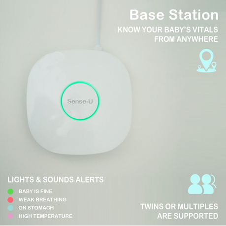 Sense-U Baby Monitor 2: Tracks Your Baby's Vitals From ANYWHERE