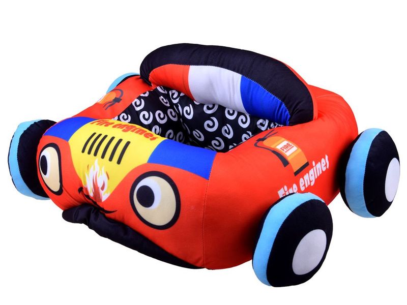 Baby Sofa Infant Support Seat Learning Comfortable Cushion - Fire Engine