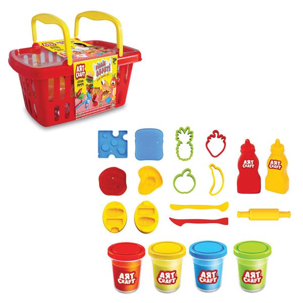Picnic Basket Play Dough Set