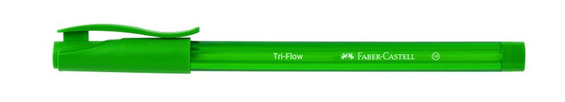 Faber Castell, Tri-Flow Ball Pen -Light Green 50'S