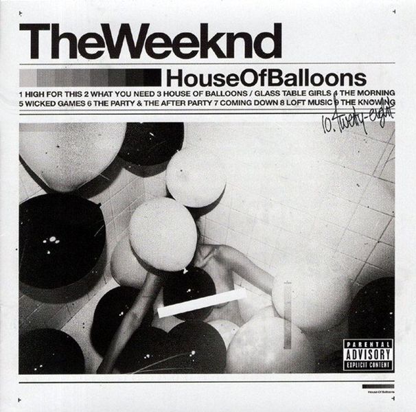 The Weeknd - House Of Balloons 2LP Vinyl Album Gatefold Reissue (Tracklist)