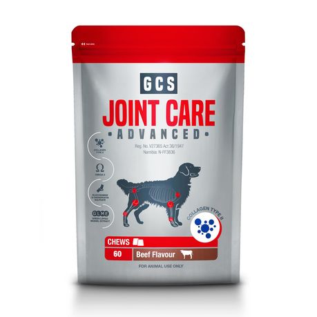 GCS Joint Care Advanced Chews for Dogs Beef Flavour 60 Chews | Buy Online in South Africa | takealot.com