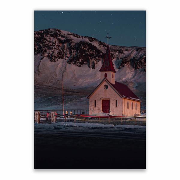 Icelandic Church Poster - A1