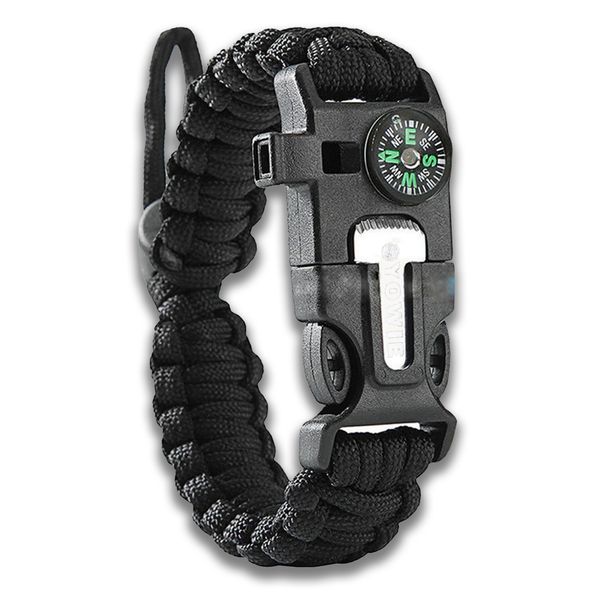 Yowie - Paracord Bracelet / Survival Bracelet - Adjustable Strap Green