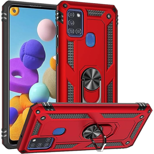 Shockproof Armor Stand Case For Samsung Galaxy A21s