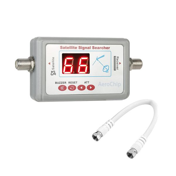 Digital Finder Satellite Finder, Portable Signal Strength Meter