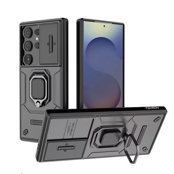 TEKRON Warrior Hybrid Shockproof Case Designed for Samsung Galaxy S25 Ultra