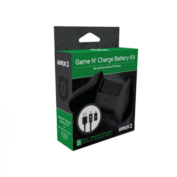 Armor3 Game N' Charge Battery Kit for Xbox Series X