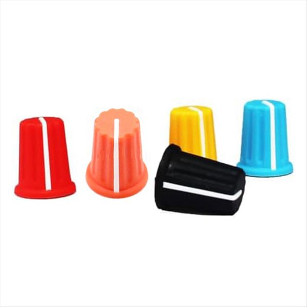 EQ Rotary Knob Replacement Equalizer Potentiometer Fader Knobs Push Rod Cap