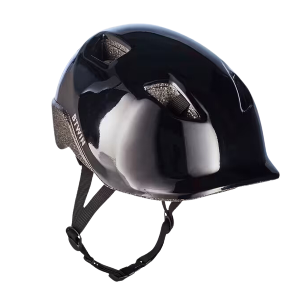 Btwin Kids' Bike Helmet 100 - Black