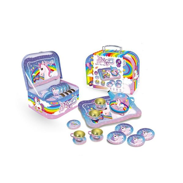 Yas Kids Play Tea Set With Case
