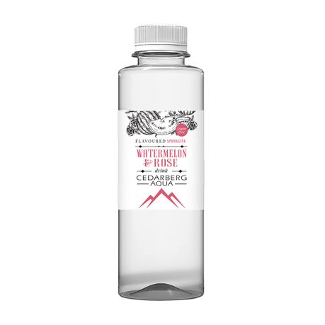 24 x 500ml Cedarberg Aqua Watermelon & Rose Sugar-Free Sparkling Water Image