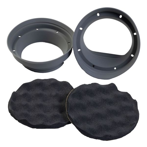 Vibe AVASP-V7 AntinVibe Adjustable 6.5" Speaker Baffles - Set