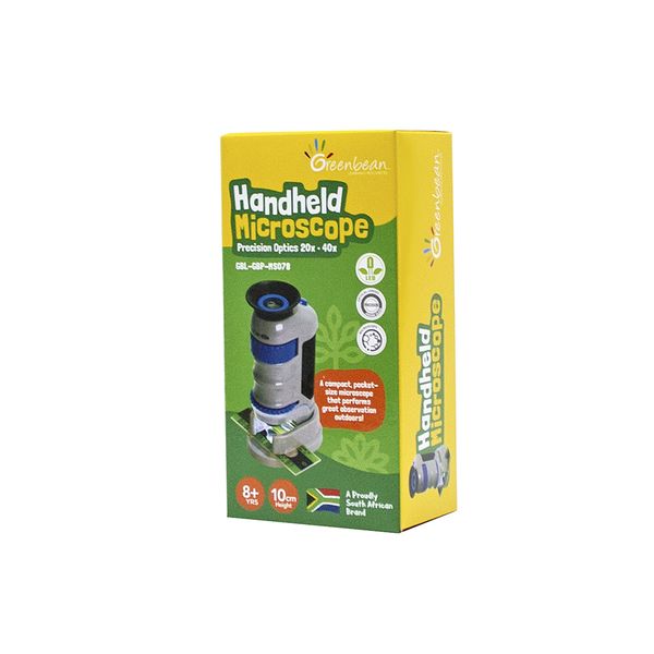 Greenbean Science: Handheld Microscope Kit - 20x &amp; 40x