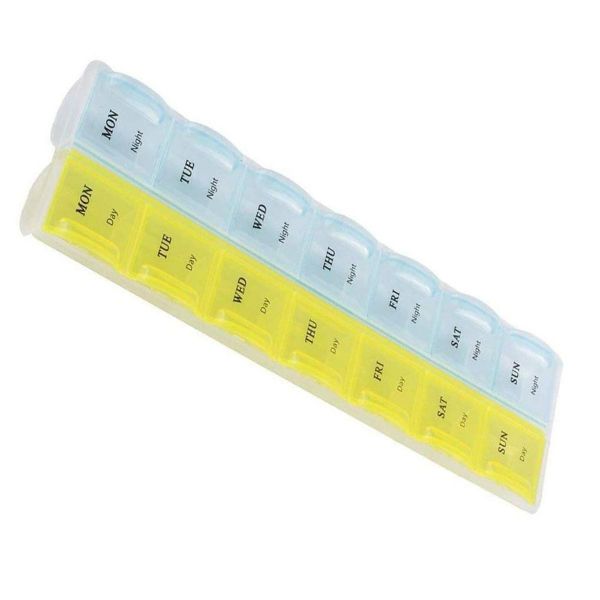 Ts Weekly Pill Box- Twice a Day