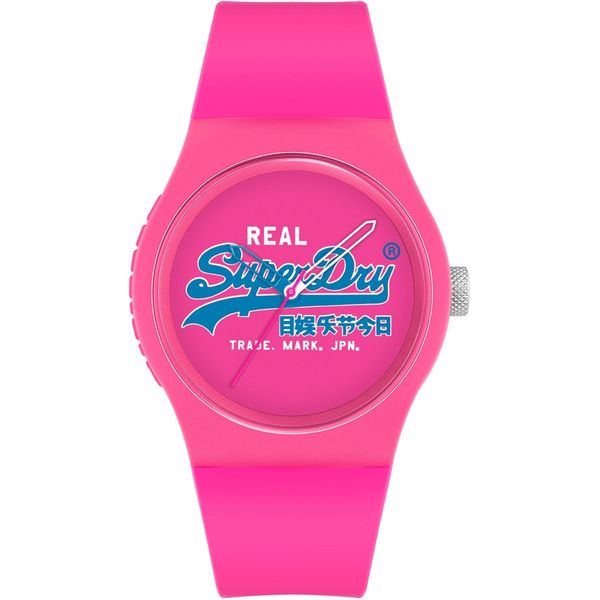 Superdry SYL280PU - Urban Original Pink Silicone Strap