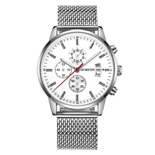 Men's Watch Steel Strip Quartz Business Trend New Waterproof