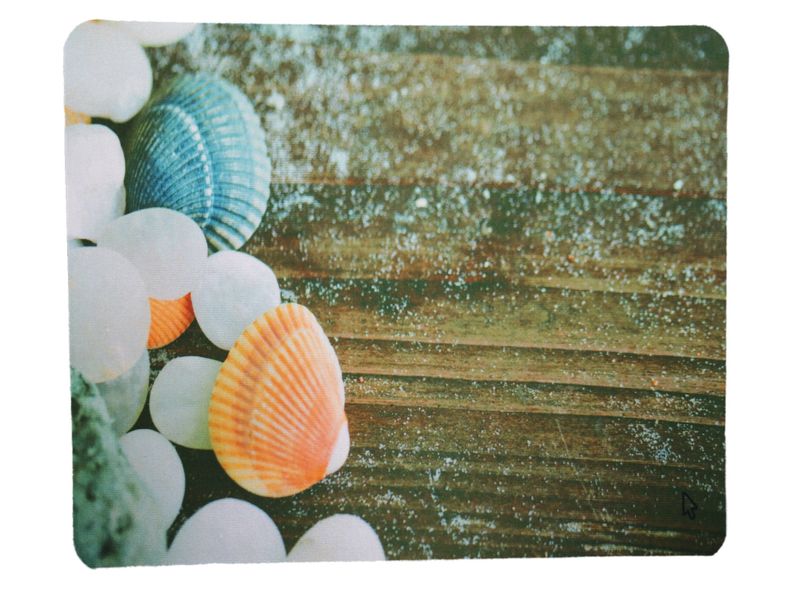 Sea Shell Design Mouse Pad