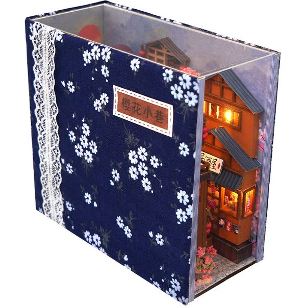 DIY Book Corner Kits, Assembly Model Kits, Bookshelf Decoration