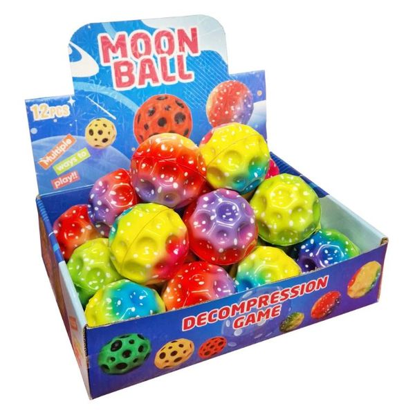 Classic Box of Kaleidoscopic Super-Bouncy Moon Ball Bambi