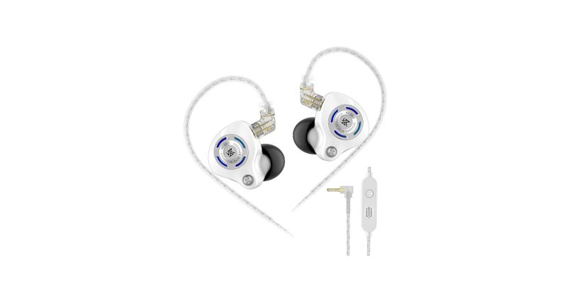 KZ Gale In-Ear Monitors | Dual-Driver Gaming Performance - With Mic