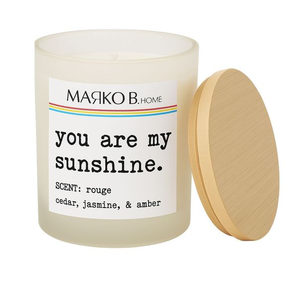 Marko B Home California Collection Scented Candle
